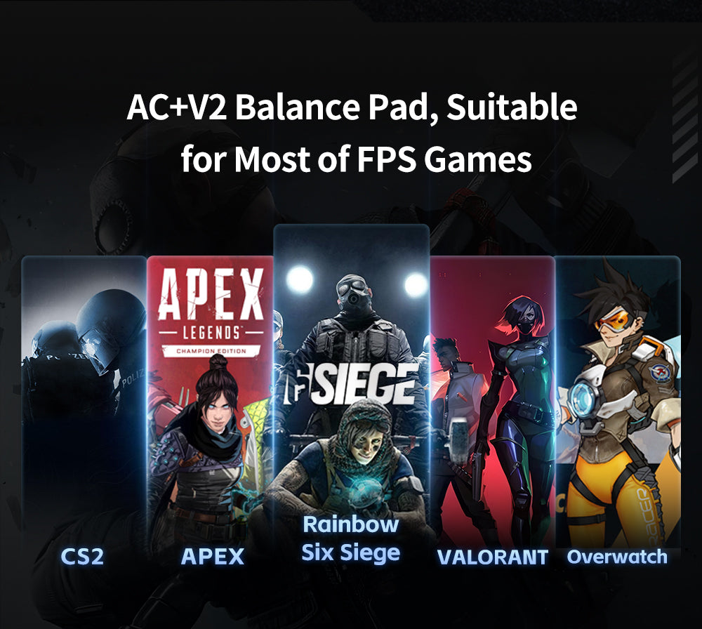 X-Raypad Aqua Control Plus V2 Gaming Mouse Pads – BlackBee