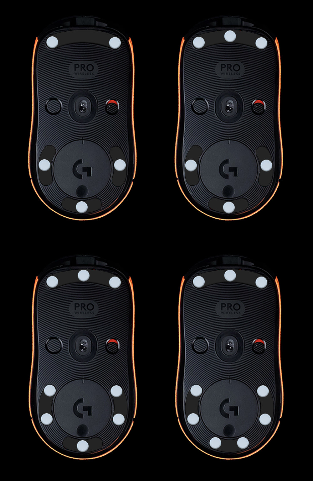 XRAY PAD JADE AIR - Mouse Skates - UNIVERSAL DOTS