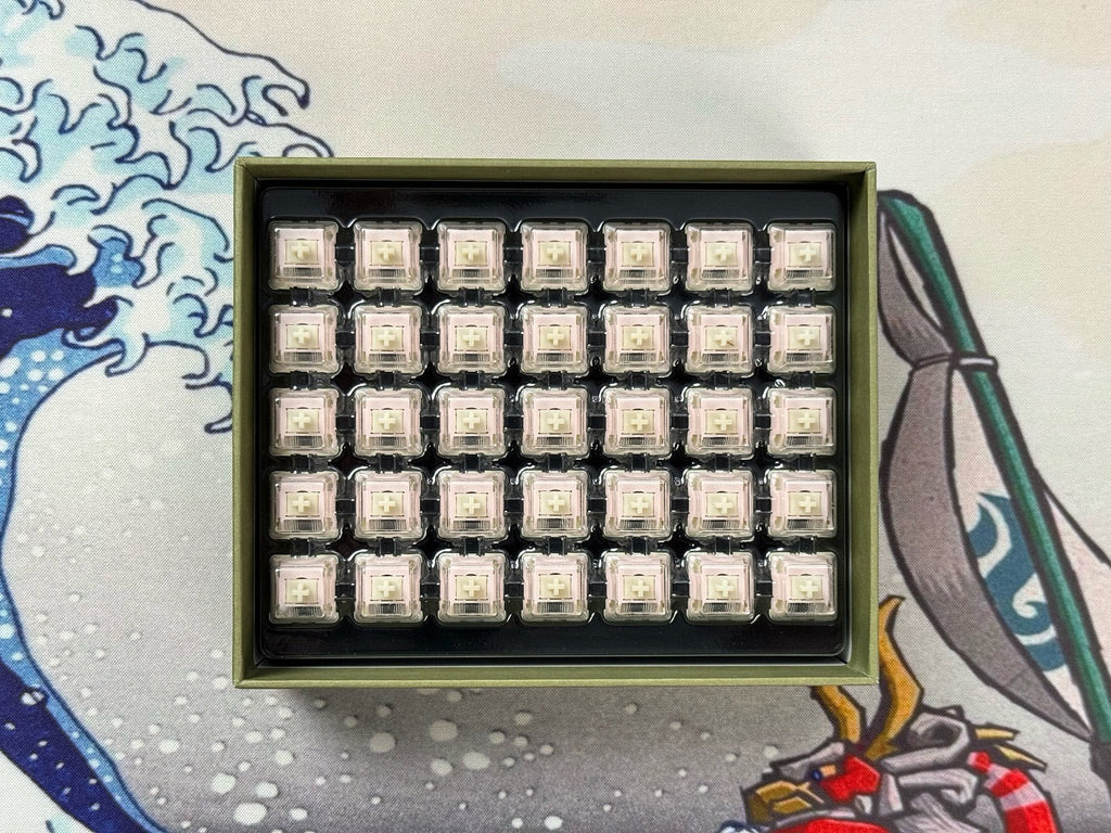 MMD Vivian 43g 5 Pin Linear Factory Lubed Switches 35x Box