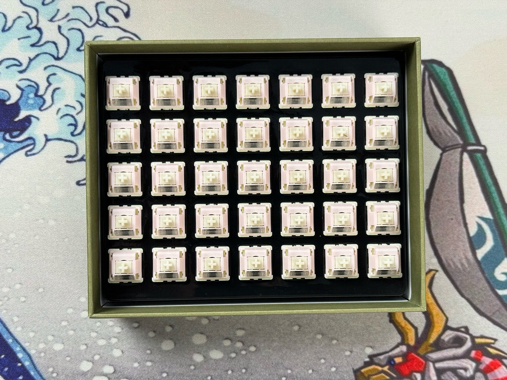 MMD Vivian 43g 5 Pin Linear Factory Lubed Switches 35x Box