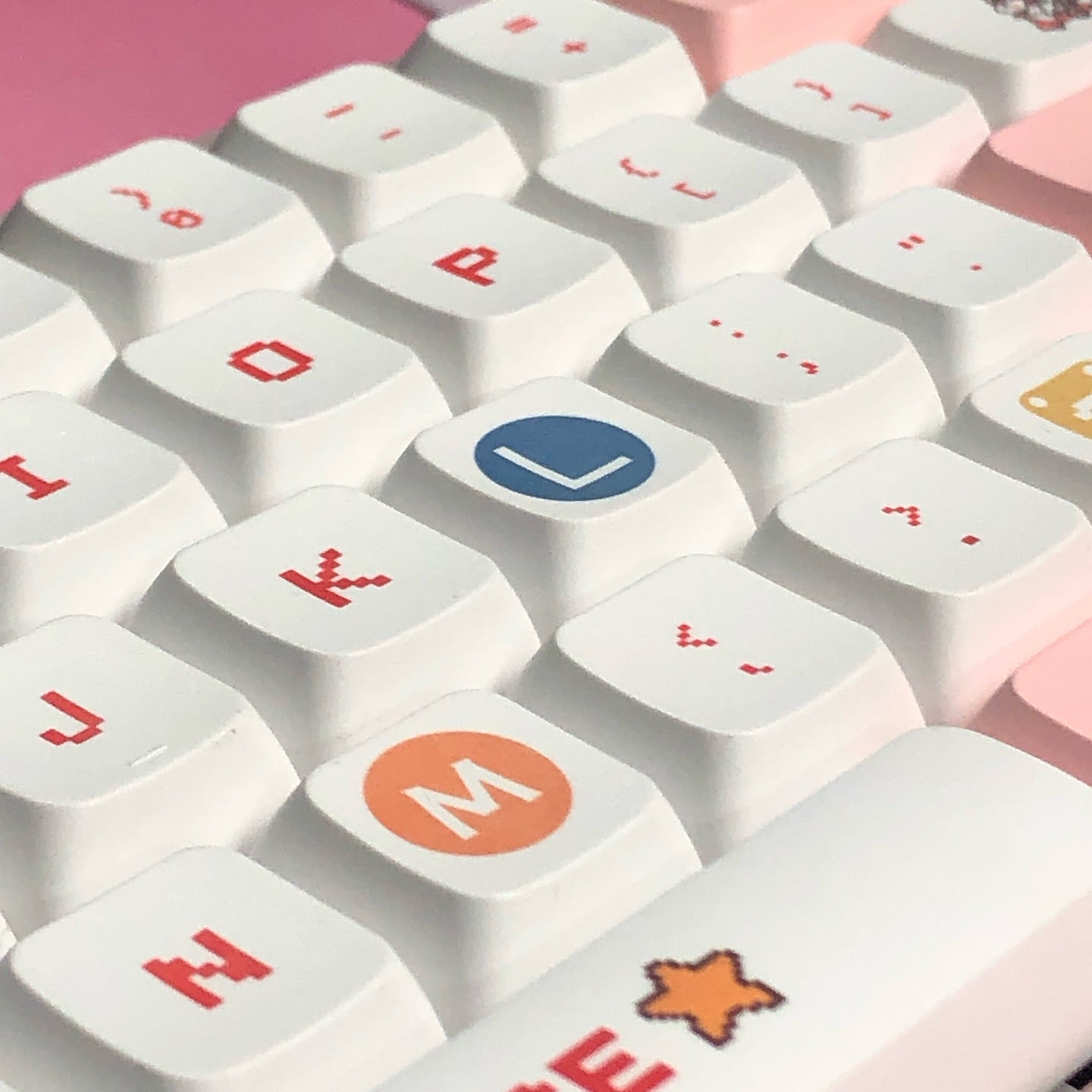 Retro Theme Keycaps