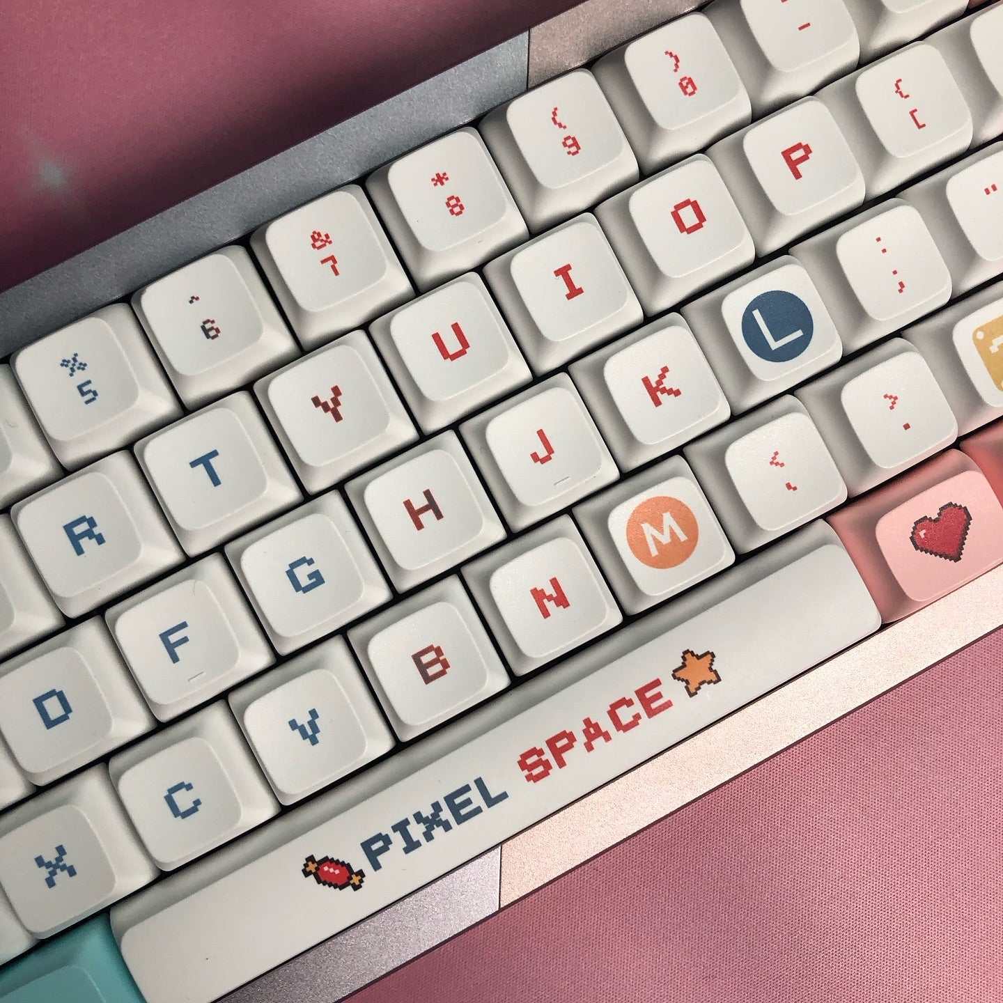 Retro Theme Keycaps