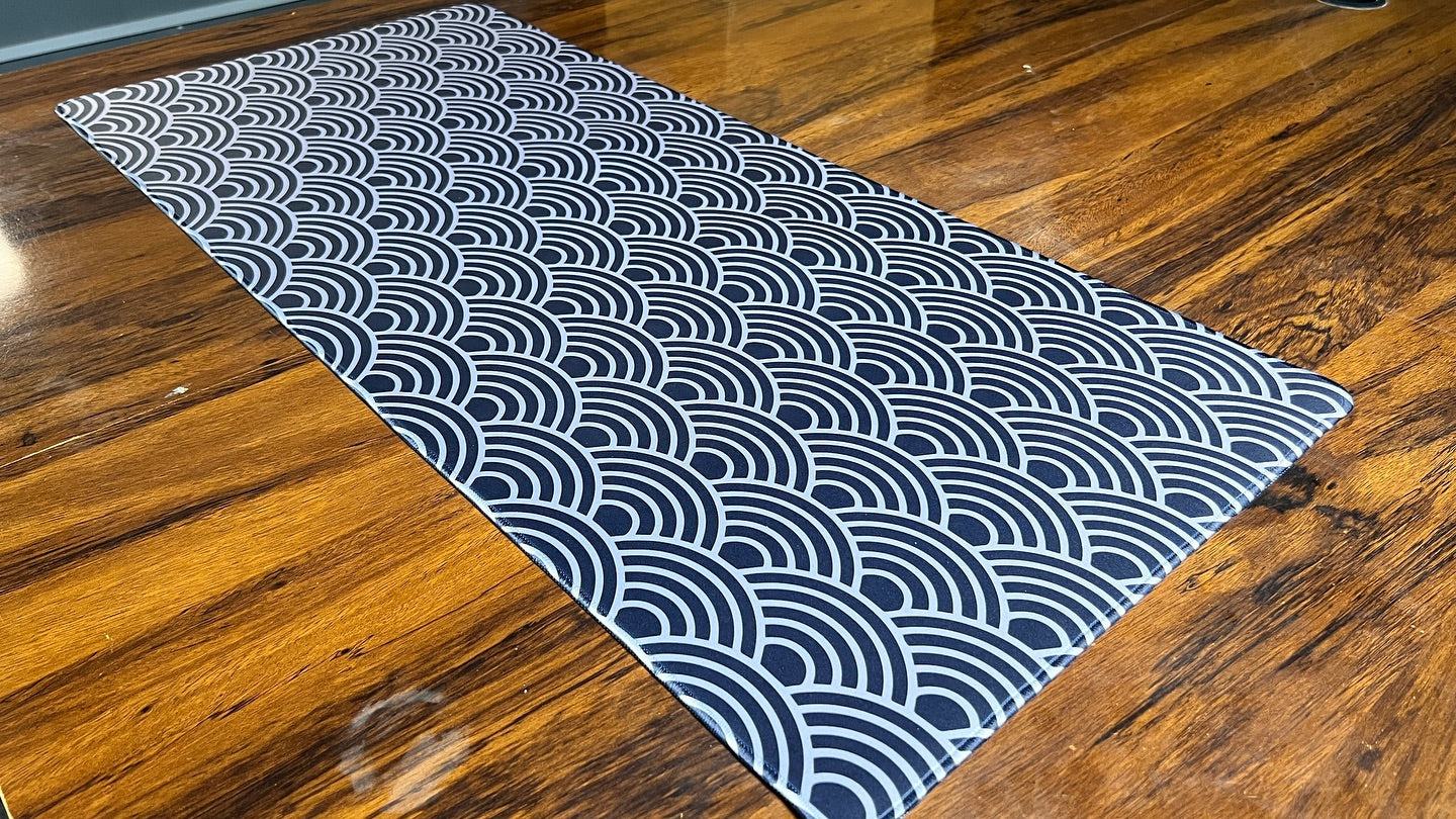 JAPANESE Black Minimilist Mousepad ( 900x400MM )