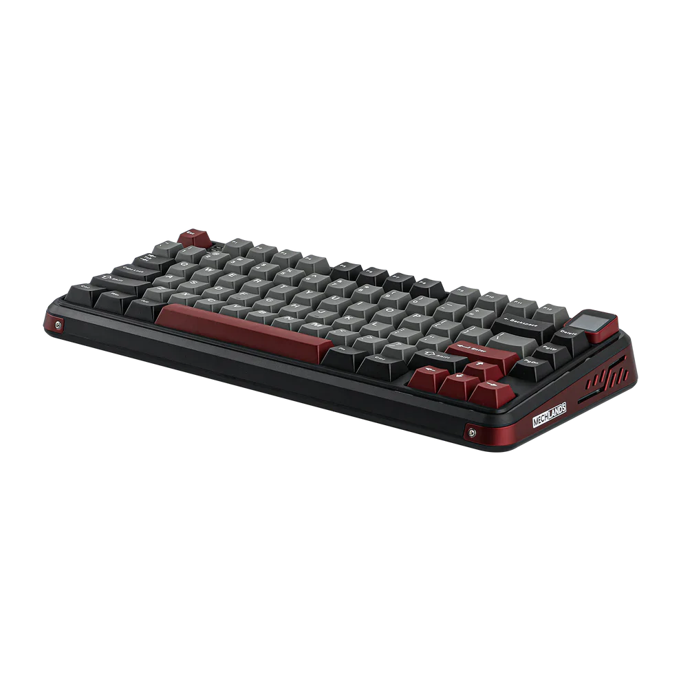 Mechlands Vibe75 V2 Black/Blue ( Cream Mint Switches )