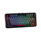Mechlands Vibe75 V2 Black/Blue ( Cream Mint Switches )