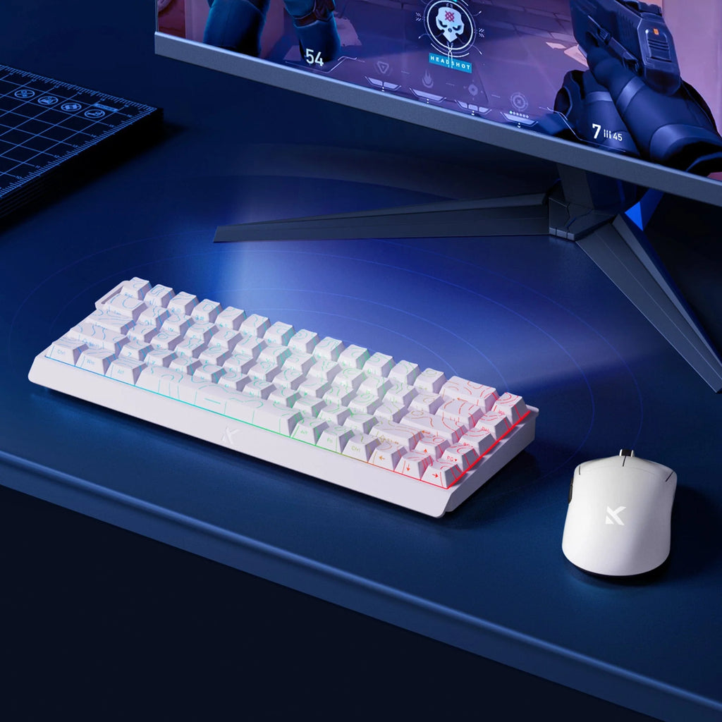 Mchose ACE68 TTC Uranus Esports Switches white/black