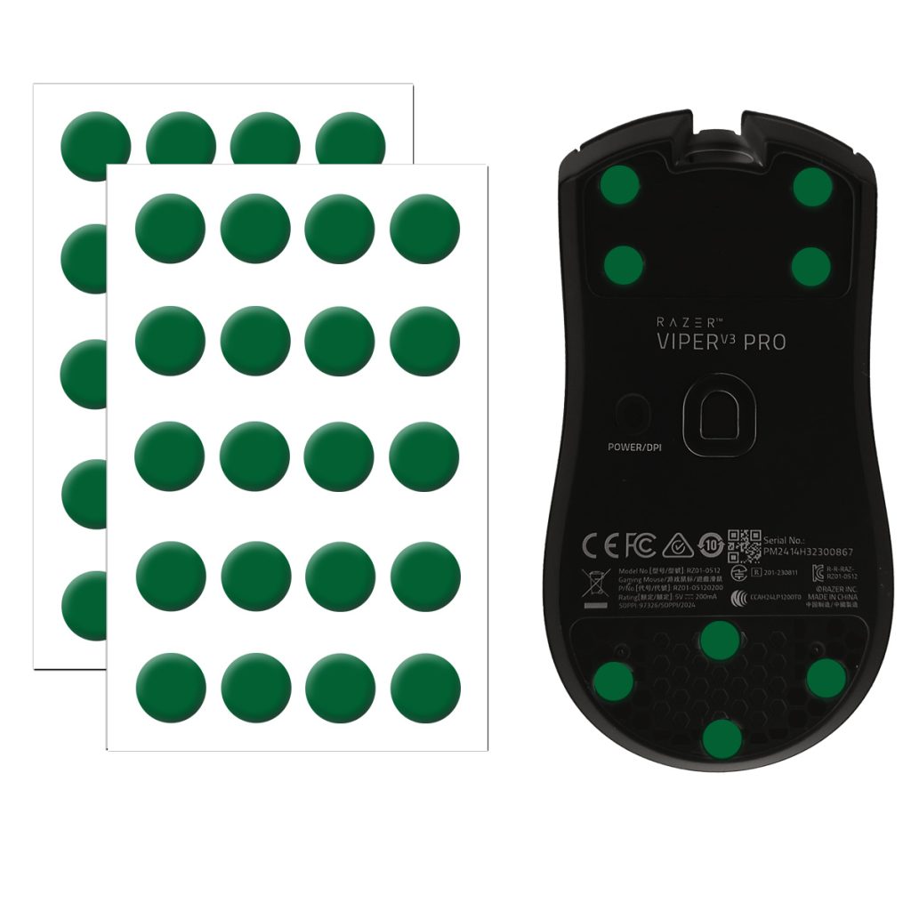 XRAY PAD JADE AIR - Mouse Skates - UNIVERSAL DOTS