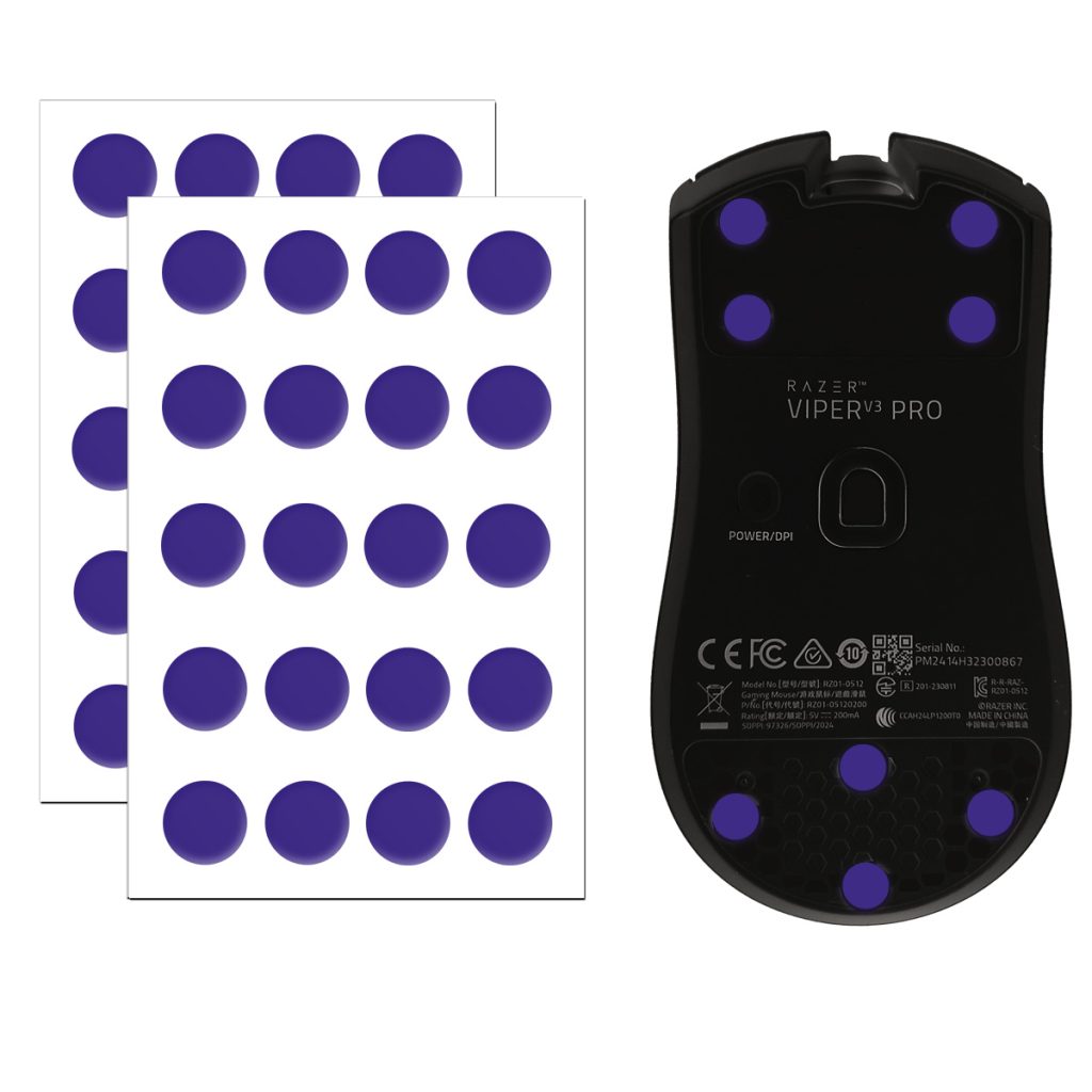 XRAY PAD OBSIDIAN AIR - Mouse Skates - UNIVERSAL DOTS