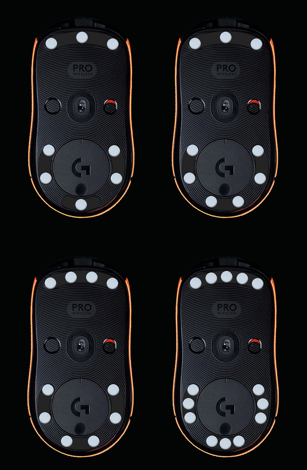 XRAY PAD OBSIDIAN AIR - Mouse Skates - UNIVERSAL DOTS