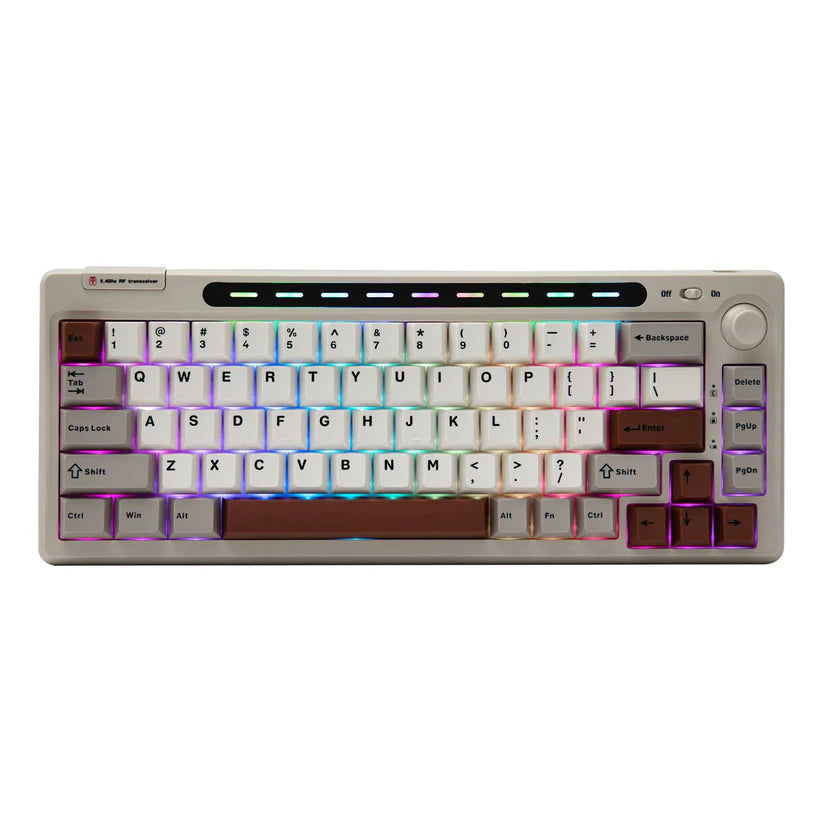 Epomaker RT65 ( Flamingo Switches ) Grey White