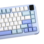 Mechlands Vibe75 V2 Black/Blue ( Cream Mint Switches )