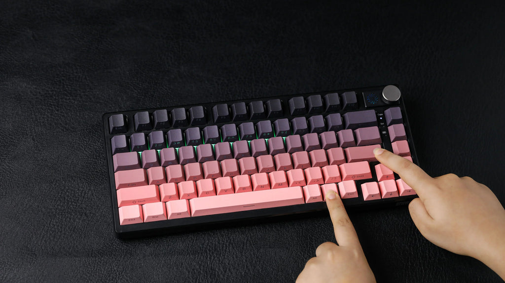 Epomaker HE75TRI ( Flamingo Switches )
