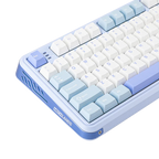 Mechlands Vibe75 V2 Black/Blue ( Cream Mint Switches )