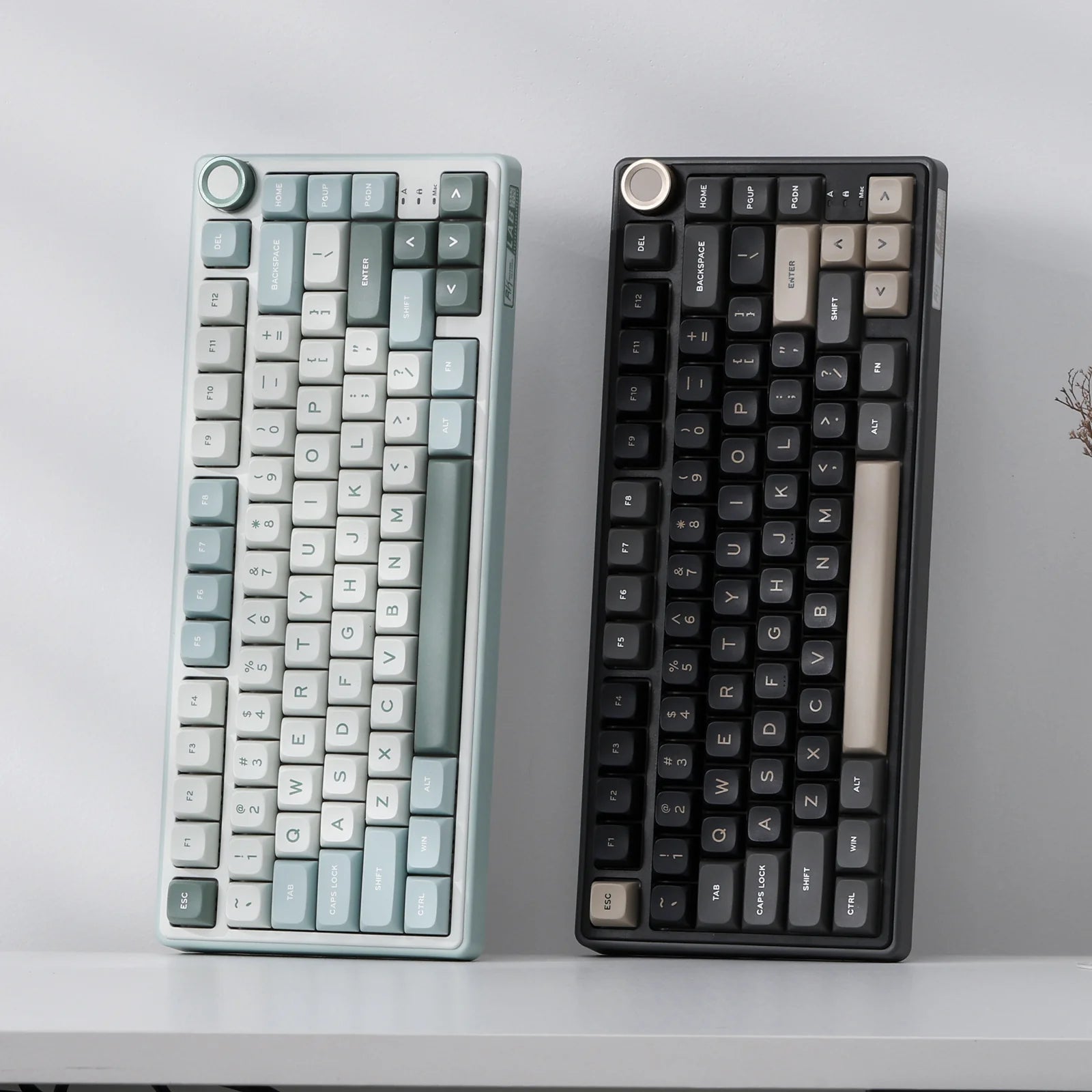 Royal Kludge R75 ( Green/White ) Ajazz Flying Fish Switches