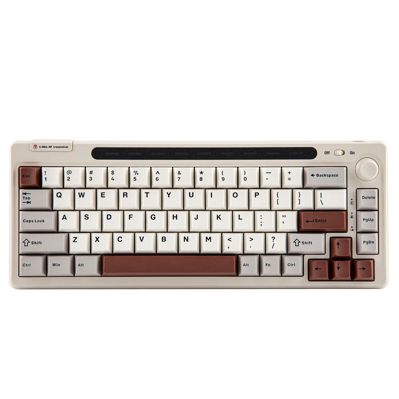 Epomaker RT65 ( Flamingo Switches ) Grey White