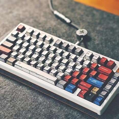 2D Sketched Comic Book-Style Keycaps ( 141 Keys ) – Aryan Tech