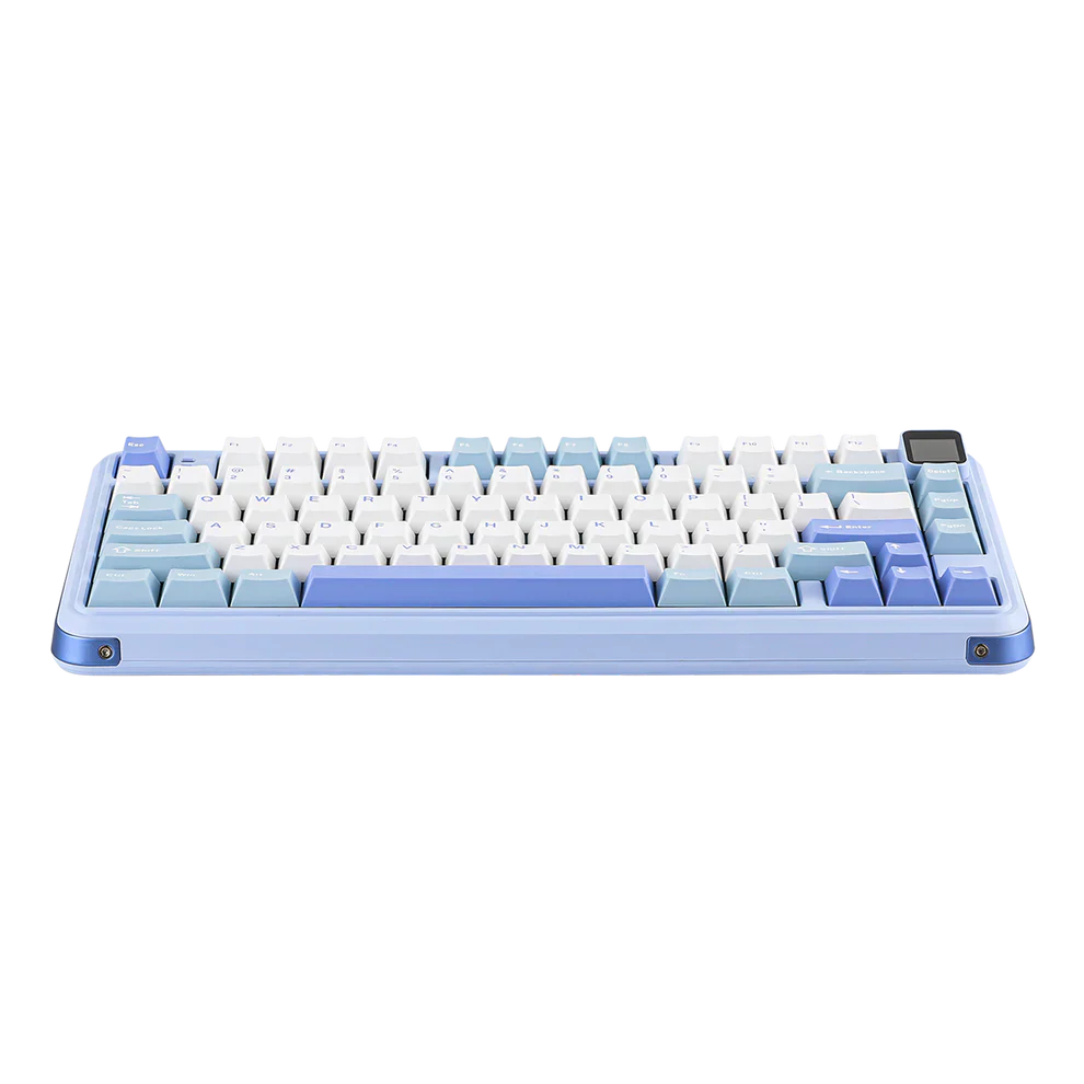 Mechlands Vibe75 V2 Black/Blue ( Cream Mint Switches )