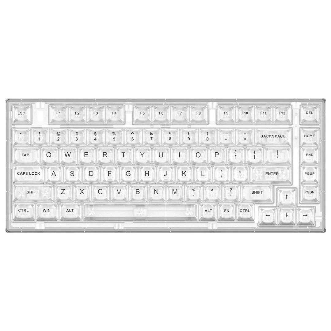 Yunzii X75 ( Transparent White ) ( Barebone )