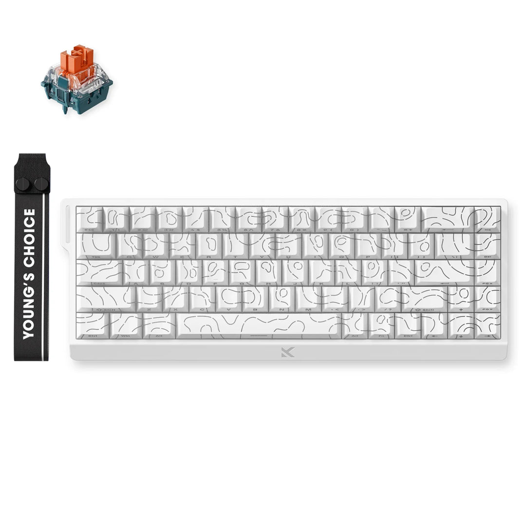 Mchose ACE68 TTC Uranus Esports Switches white/black