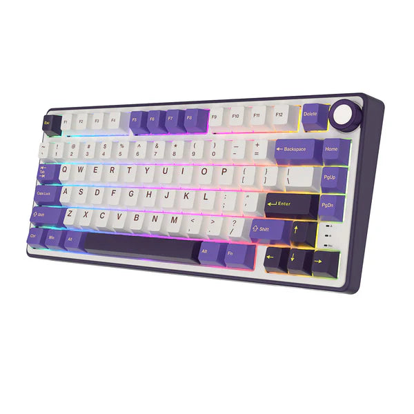 Royal Kludge R75 ( BlackBerry ) Silver Switches