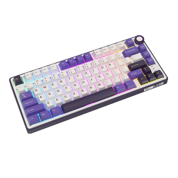 Royal Kludge R75 ( BlackBerry ) Silver Switches
