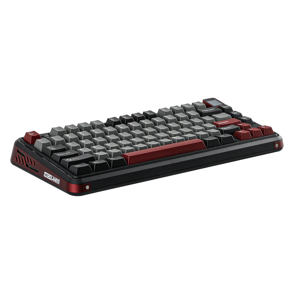 Mechlands Vibe75 V2 Black/Blue ( Cream Mint Switches )