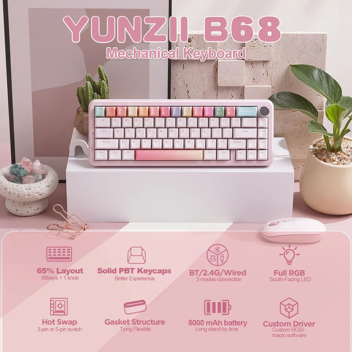 Yunzii B68 ( Black )