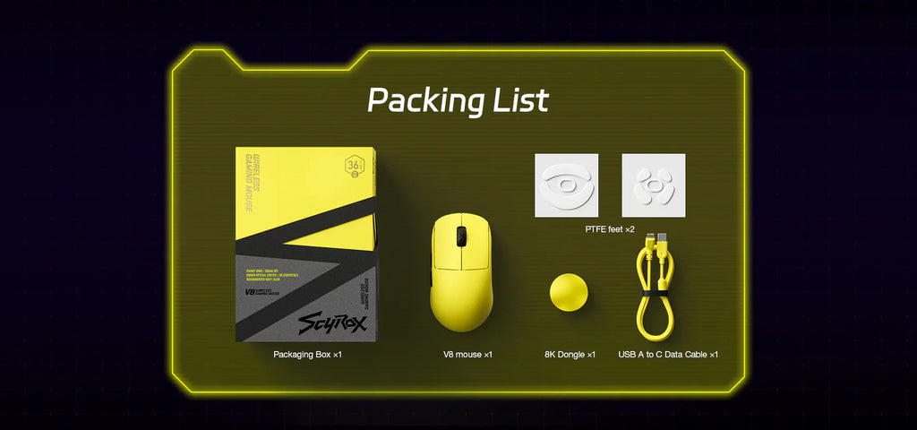 Scyrox V8 | Yellow | Black | White
