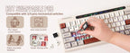 Epomaker RT65 ( Flamingo Switches ) Grey White